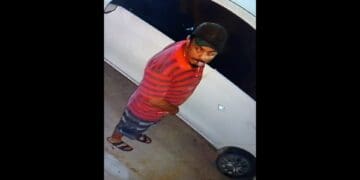 Captan en video a ladrón que asola calles de Villas del Sol