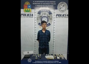 Hombre es detenido con 65 bolsitas de marihuana y diversas drogas