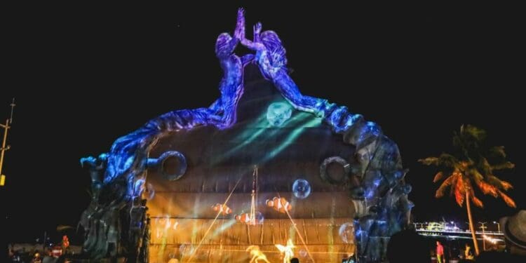 Continúa celebración del 29 Aniversario con Video Mapping