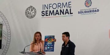 Confirma Lili Campos suspensión de obras de Fonatur en la carretera; trabajos municipales siguen