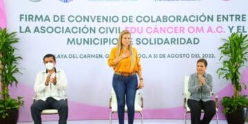 Gobierno municipal firma convenio con Educancer