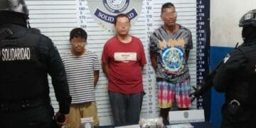 Incremento de patrullaje y refuerzo de operativos dan resultado en la captura de tres sujetos con posible droga