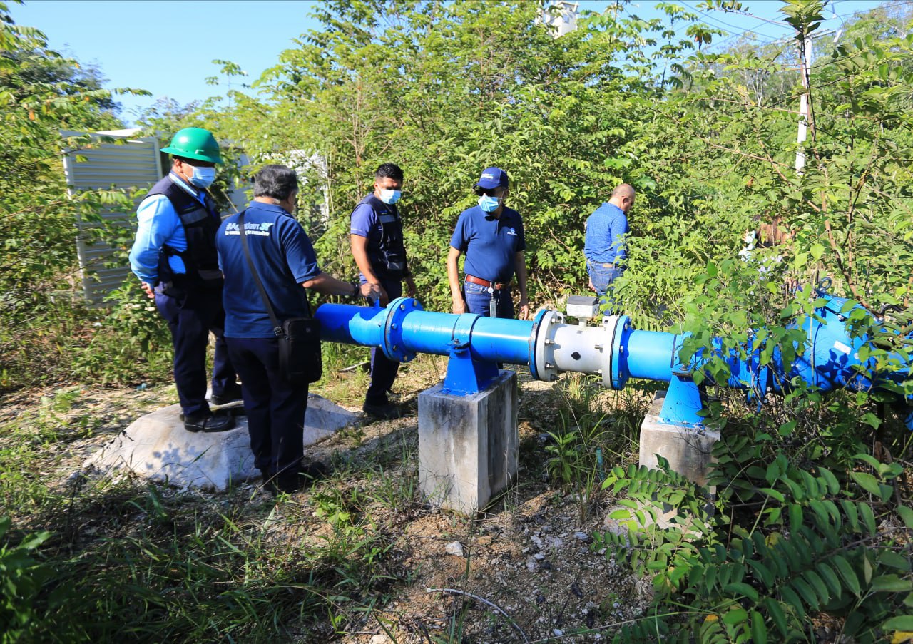 Lili Campos vigila la construcción de 5 nuevos pozos de agua