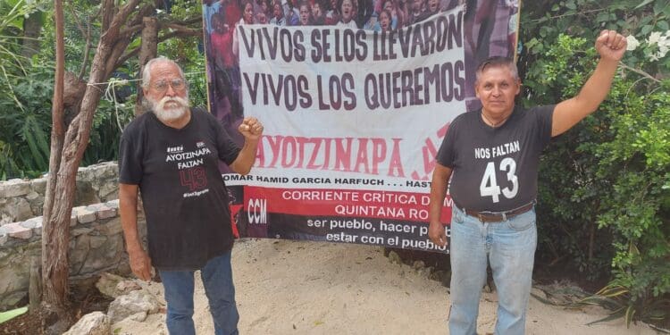 Alistan manifestación por el 2 de octubre en la colonia Colosio de Playa del Carmen