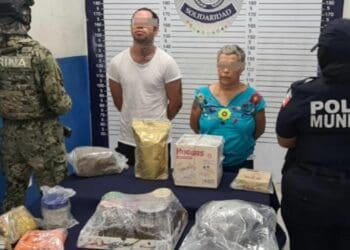 La abuelita del narco: doña Adoralida traía marihuana y cristal, sus nietos la tendrán que visitar en la cárcel