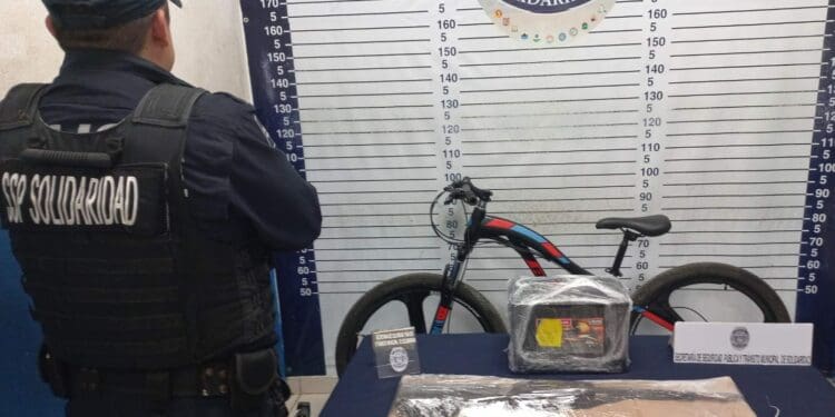 Playa del Carmen: Denuncian bicicleta robada y policía encuentra un rifle