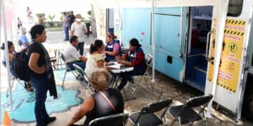 Realizan DIF Solidaridad pruebas de espirometrías gratuitas 