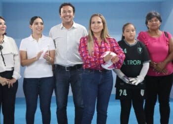 Lili Campos refuerza el deporte entre la niñez