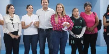 Lili Campos refuerza el deporte entre la niñez