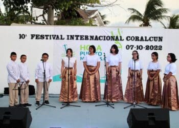 SE REALIZA CON ÉXITO EN PUERTO MORELOS JORNADA DEL X FESTIVAL CORALCUN