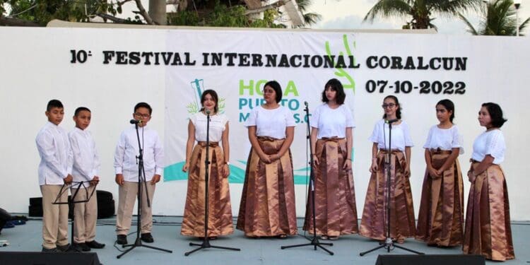 SE REALIZA CON ÉXITO EN PUERTO MORELOS JORNADA DEL X FESTIVAL CORALCUN