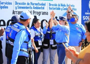 Lili Campos a favor de la cultura del reciclaje