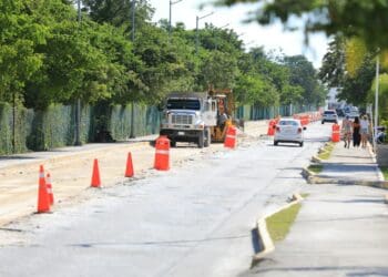 “Avenida Aviación” ya está siendo renovada