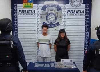 Hasta que la cárcel los separe: capturan a parejita por narcomenudeo
