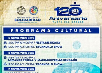 Lili Campos invita a festejos por el 120 aniversario de Playa del Carmen 