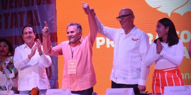 Eligen al Dr. Pech como el nuevo Dirigente Estatal de Movimiento Ciudadano en Quintana Roo