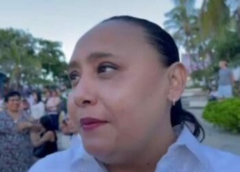 Policía Estatal sigue en Solidaridad, sólo se reforzó la seguridad en Kantunilkín unos días: Cristina Torres 