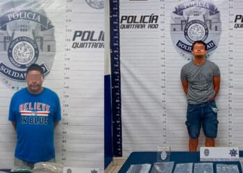 Operativo invernal en Playa del Carmen da resultados caen dos sujetos con narcóticos