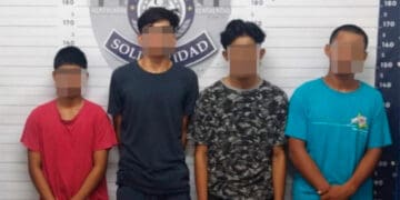 Son unos niños detienen por robo a pandilla de chamaquitos en Playa del Carmen, uno tiene 12 años