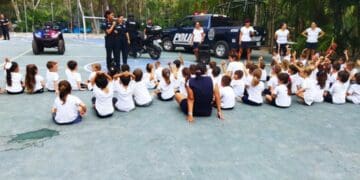 Fortalecen cultura cívica en niñas y niños de Solidaridad  