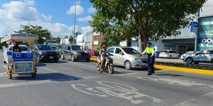 Realizan labores de educación vial