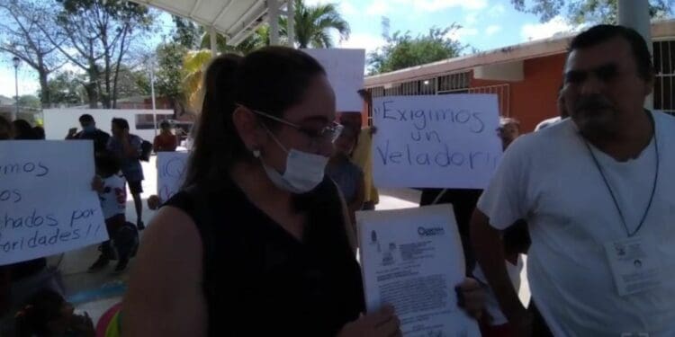 Denuncian robos y vandalismo en el kínder "Solidaridad" de la colonia Ejido de Playa del Carmen