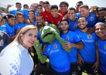 Fomento al deporte es la mejor estrategia contra la seguridad en Solidaridad: Lili Campos