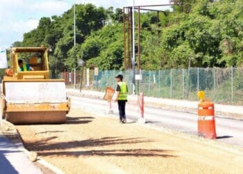 Obras de Fonatur en la carretera en Playa del Carmen estarán listas a mediados de año