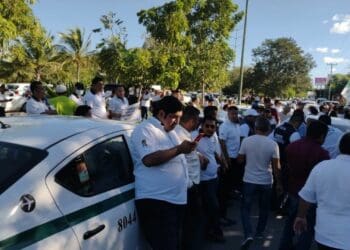 Taxistas de Playa del Carmen aseguran que no llevarán a cabo bloqueos