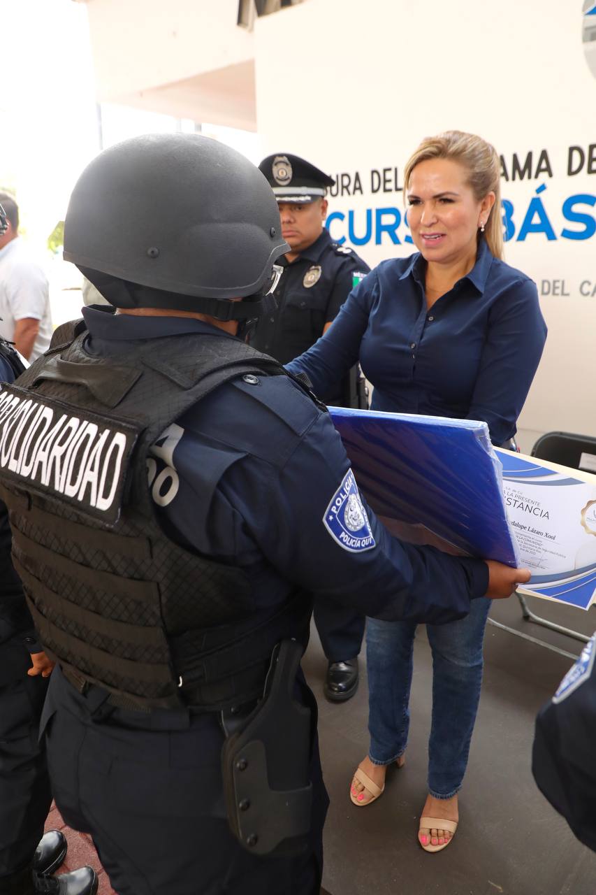 Refuerzan seguridad con más policías preparados