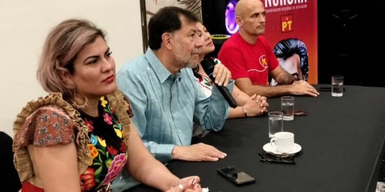 Pide Fernández Noroña, desde Cancún, reglas claras para ‘corcholatas’ de Morena y partidos aliados