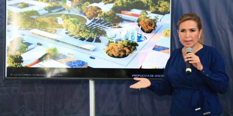 Anuncia Lili Campos remodelación y modernización de Plaza 28 de Julio