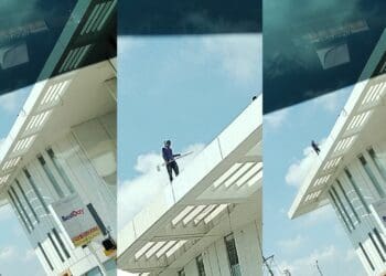 Edificio Riviera Center Playa del Carmen expone a trabajadores en las alturas y sin arnés