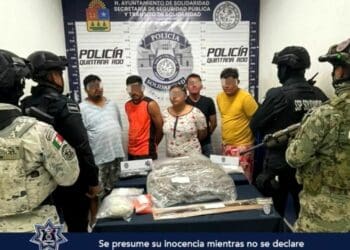 Retiran de las calles de Solidaridad a 10 presuntos narcodistribuidores