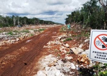 Explosiones por obras del Tren Maya podrían poner en riesgo a la población de Puerto Aventuras