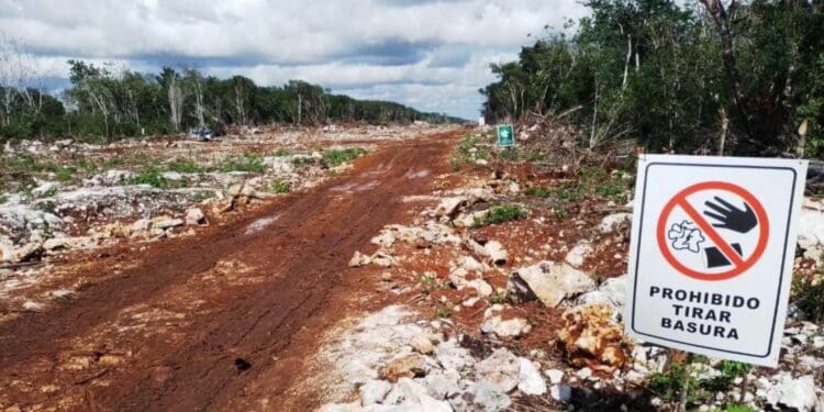 Explosiones por obras del Tren Maya podrían poner en riesgo a la población de Puerto Aventuras