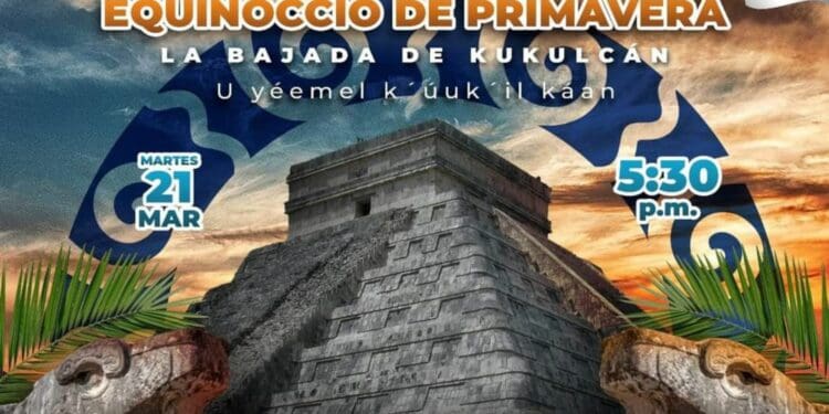 Gobierno de Solidaridad invita a la ceremonia “Bajada de Kukulcán”