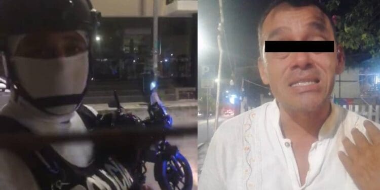 Suspenden a policía que roció con gas pimienta a activista Antonio Ramos en Playa del Carmen