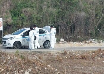 Hallan ejecutado a un presunto taxista cerca del Hotel Nickelodeon, en Playa del Carmen
