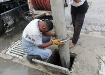 Operativos de limpieza y desazolve a pozos de absorción