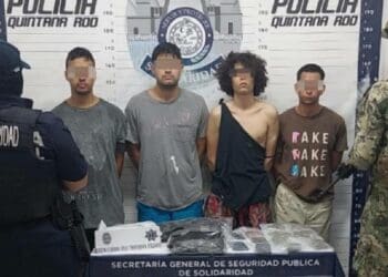 Estadounidense comandaba célula que operaba en Playacar; tenía droga y a una mujer retenida