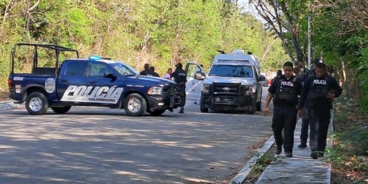 Hallan un cuerpo embolsado en el fraccionamiento Arrecifes de Playa del Carmen