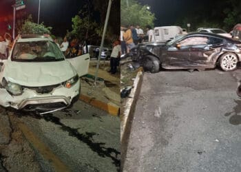 Imprudencia causa ‘carambola’ en Playa del Carmen