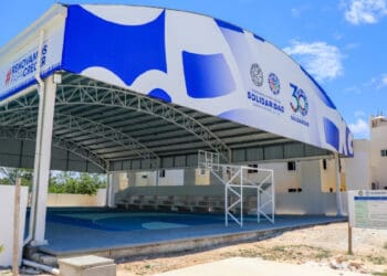 Lili Campos: más domos para escuelas en Solidaridad