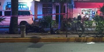 Muere motociclista tras chocar en Playa del Carmen