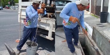 Operativos de limpieza y desazolve a pozos de absorción