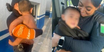 Playa del Carmen: Rescatan a bebé que deambulaba solito en Villas del Sol