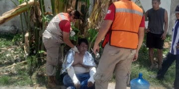 Repartidor de gas LP sufre quemaduras por ‘flamazo’ de tanque en Puerto Aventuras