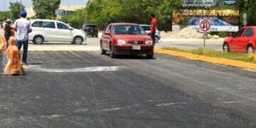 Renovación de avenida 115 avanza en tiempo y forma