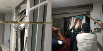 Fallece niña prensada en un elevador del IMSS de Playa del Carmen